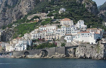 Houses on Amalfi Coast